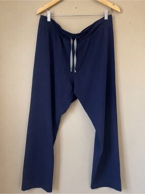 FIGS Technical Collection Navy Blue Scrub Pants - Size XL/T